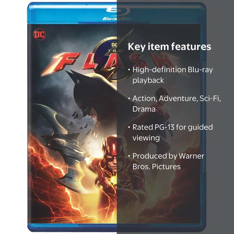 SDS, Blu-ray, The Flash 2023, Action Adventure Science Fiction