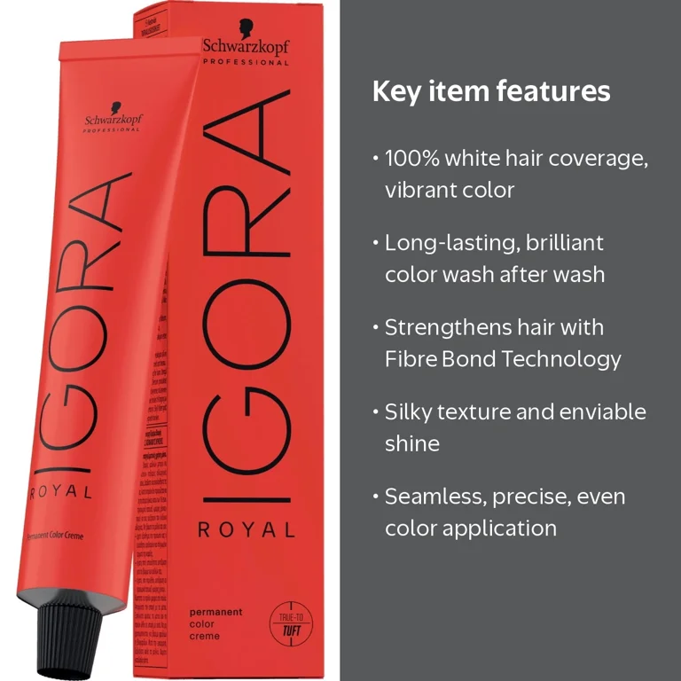 Schwarzkopf Professional Igora Royal Permanent Hair Color Creme