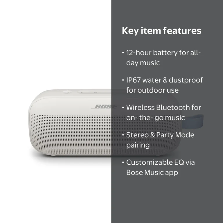 Bose SoundLink Flex II Wireless Waterproof Portable Bluetooth