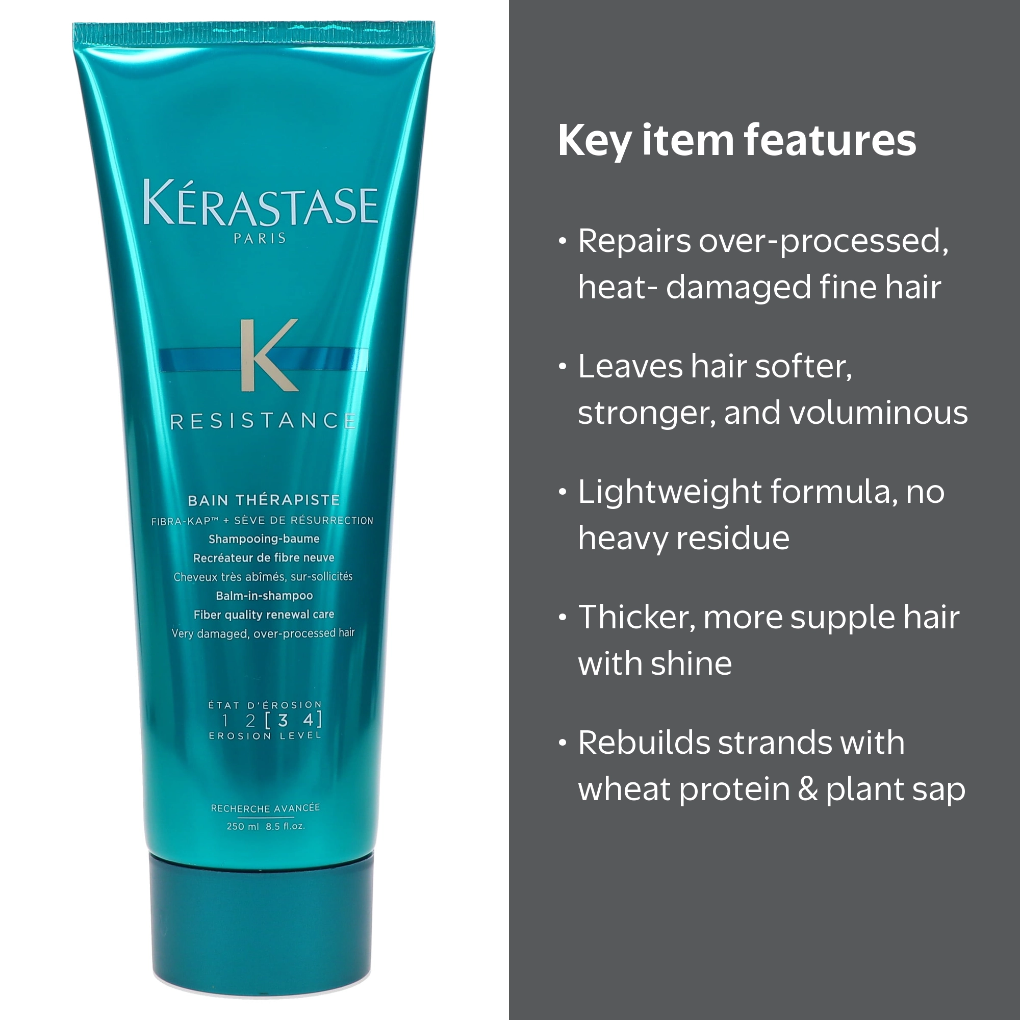Kerastase Resistance Bain Therapiste Balm - Renewal Care Shampoo