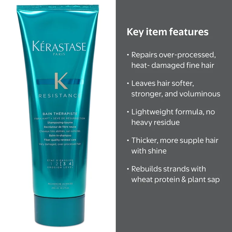 Kerastase Resistance Bain Therapiste Balm - Renewal Care Shampoo