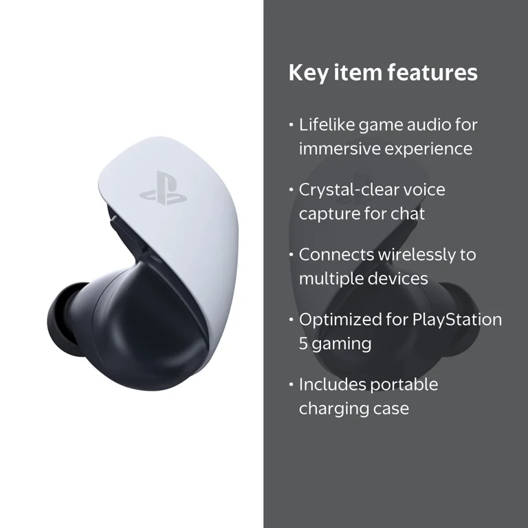 PlayStation PULSE Explore Wireless Earbuds with Charging Case