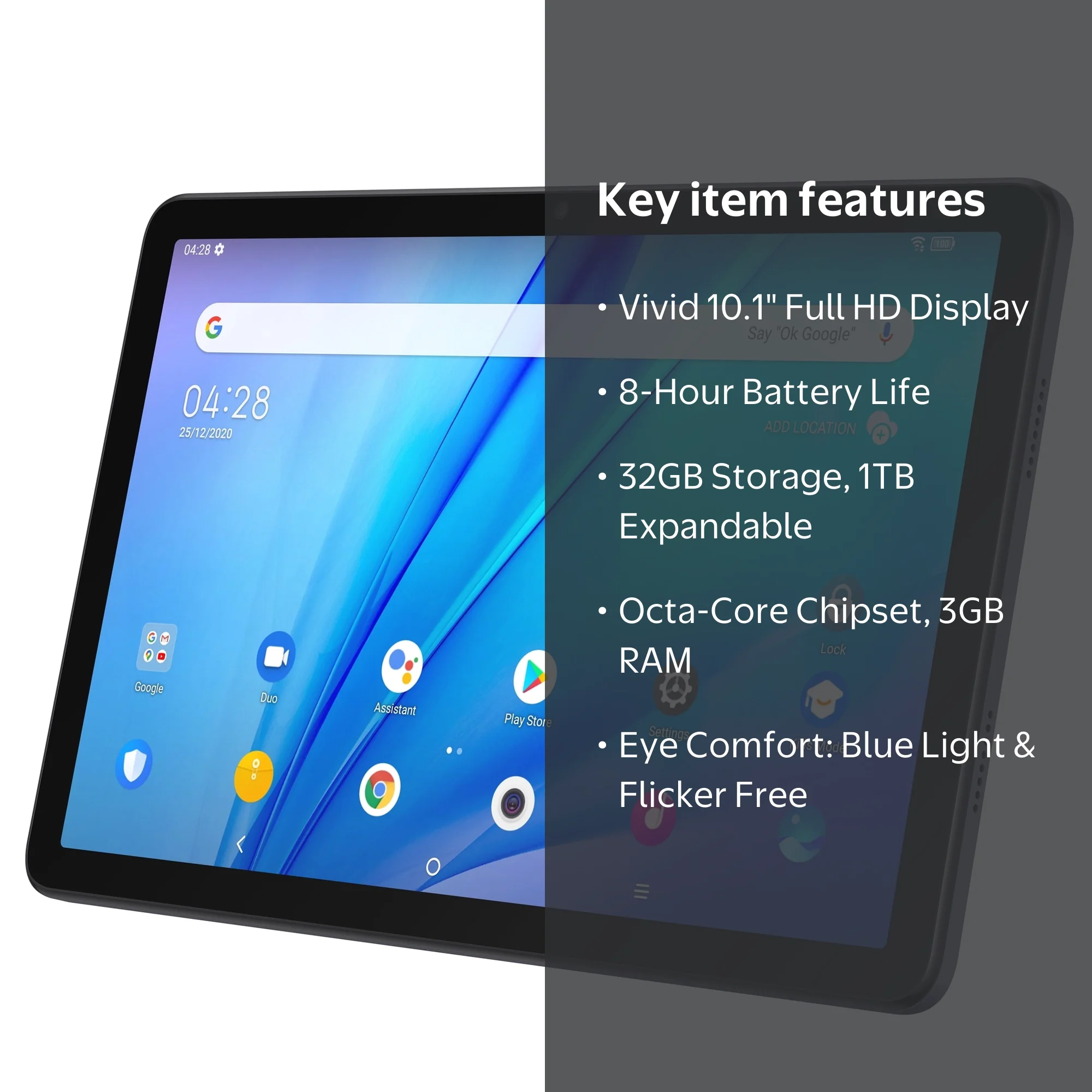 TCL TAB 10s Android Tablet, WiFi, 10.1