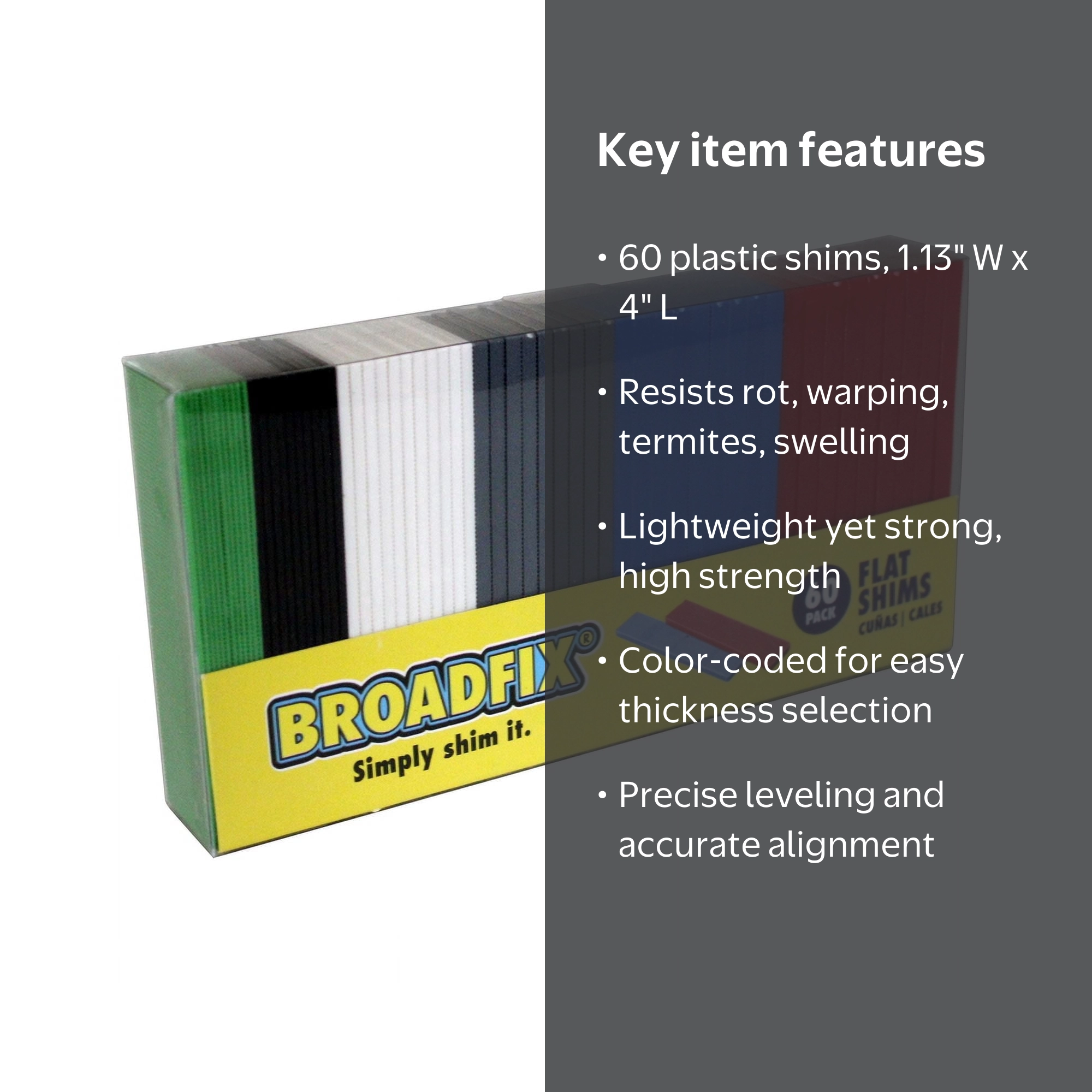 SIMS boards Japan MEMBRANE 23cm 新品 Broadfix Shim Flat Plastic 60PK - Walmart.com