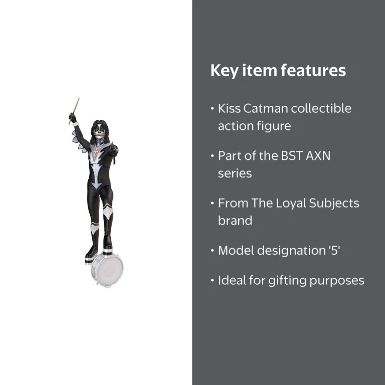 Loyal Subjects, Action Figure, BST AXN Kiss Catman 5, Collectible