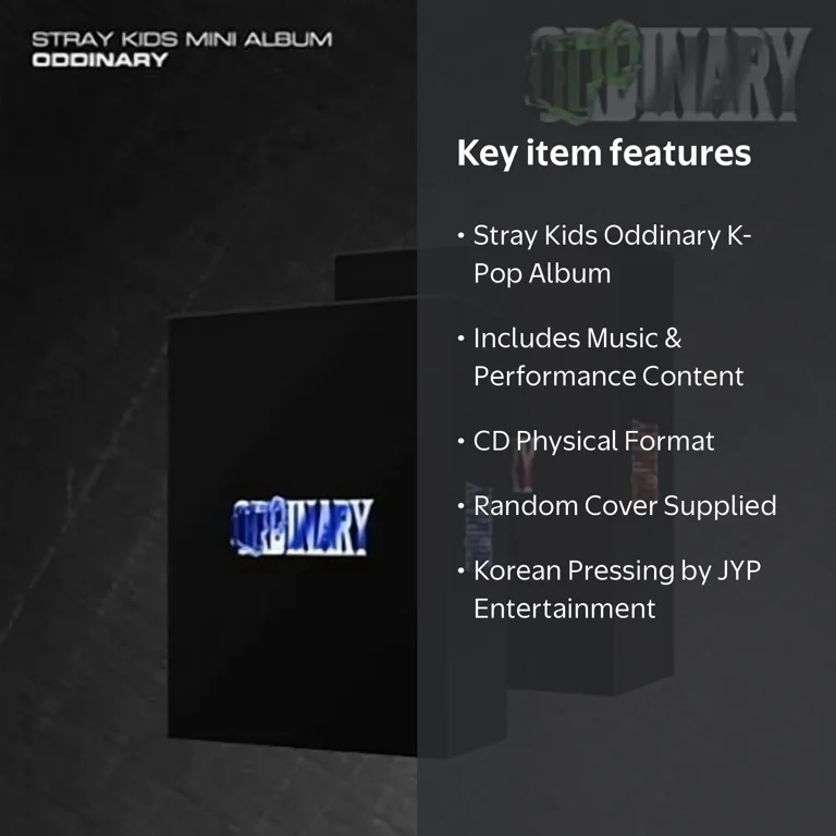 Stray Kids, Oddinary CD, Scanning Version, Mask Off Version