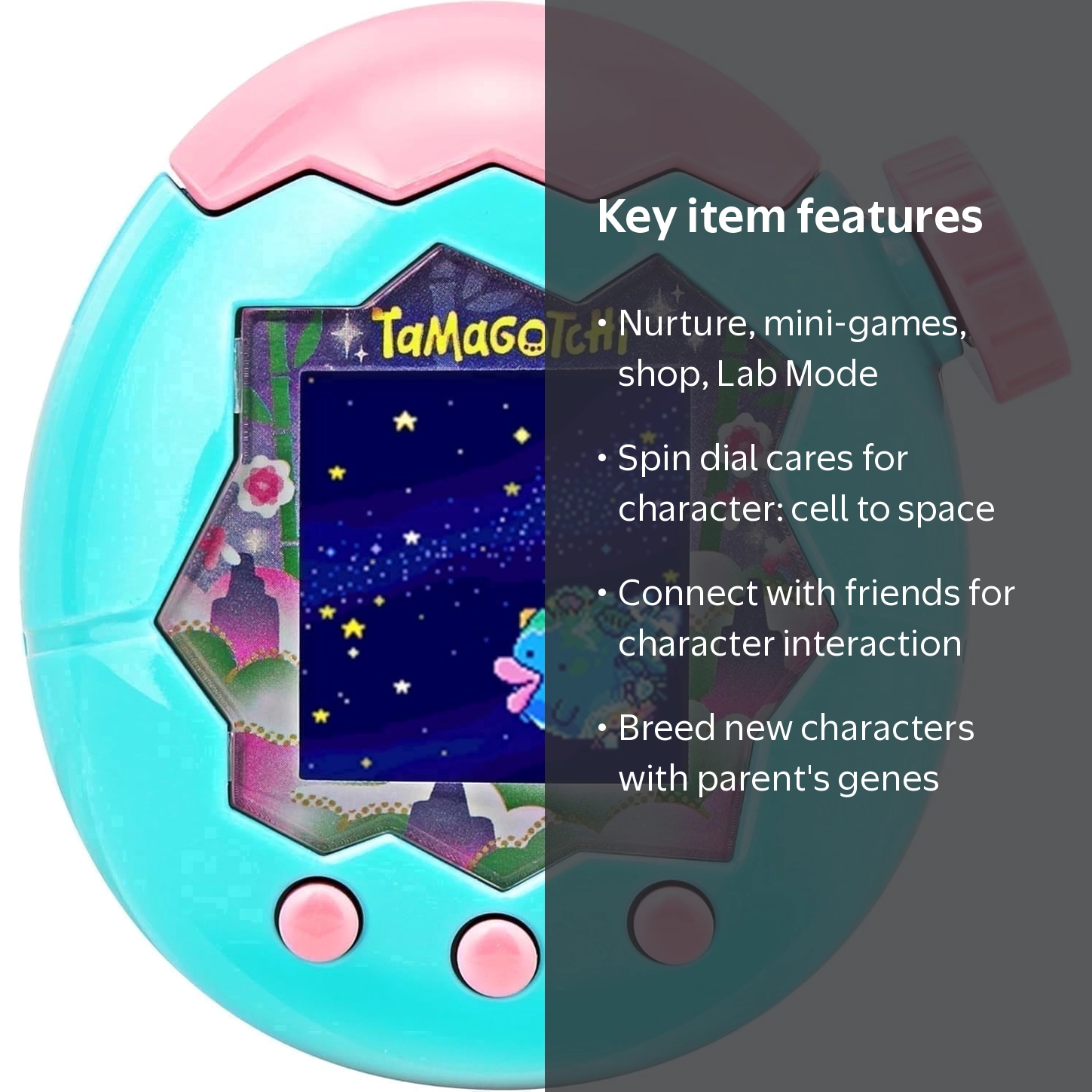 Tamagotchi Paradise - Jade Forest Digital Pet, Connect with