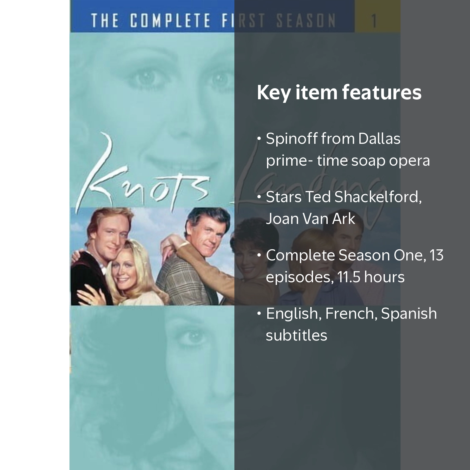Knots Landing: The Complete First Season - Walmart.com