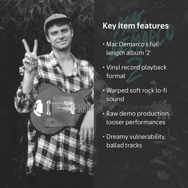 Mac Demarco - 2 - Music & Performance - Vinyl Album - Walmart.com