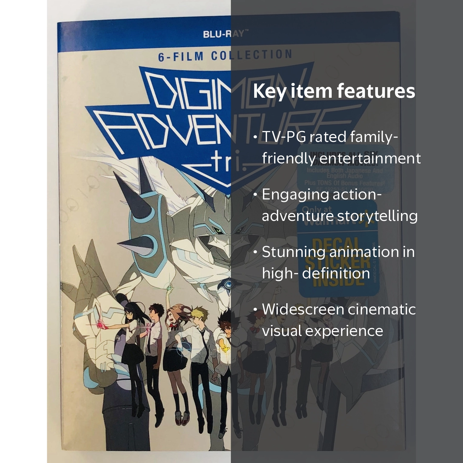 Digimon Adventure Tri: 6-Film Collection Blu-ray Widescreen
