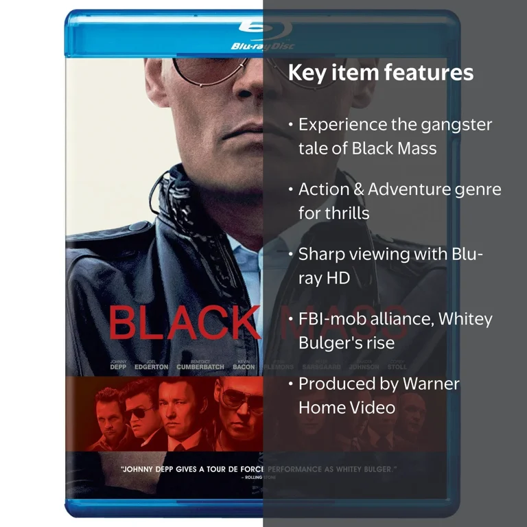 Black Mass [Blu-ray] - Walmart.com