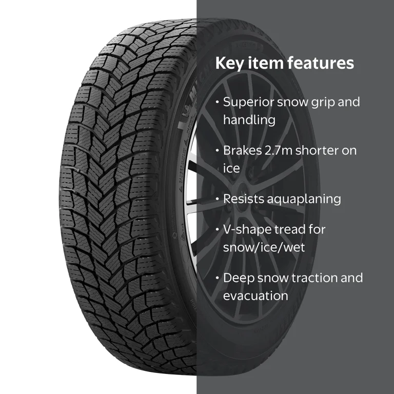 Michelin X-Ice Snow Winter 245/40R19/XL 98H Tire - Walmart.com