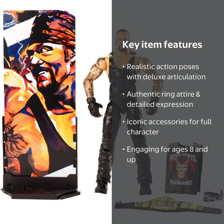 WWE Elite Collection Series # 55, Undertaker Figure - Walmart.com