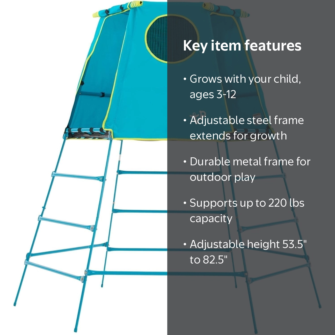 TP Active Fun Explorer 2 Jungle Gym Climbing Set with Canopy