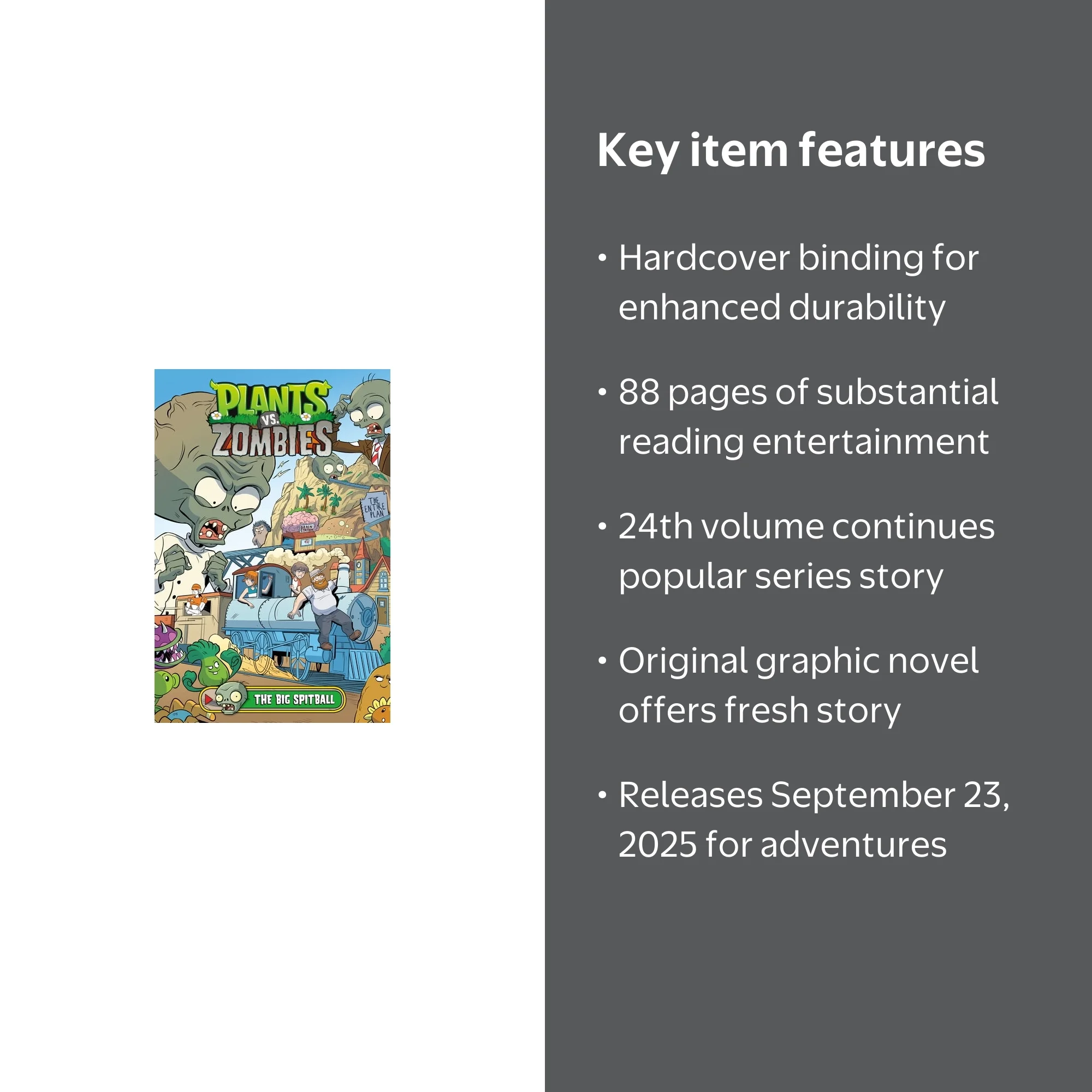 Plants vs. Zombies Plants vs. Zombies Volume 24: The Big Spitball