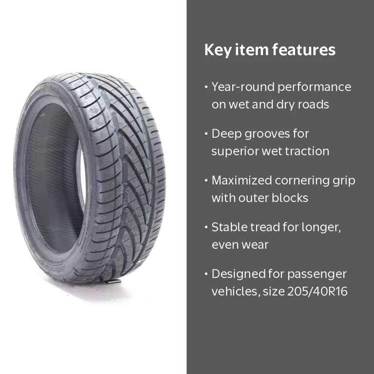 Nitto, Passenger Tire, 205/40R16 83V XL, All Season High