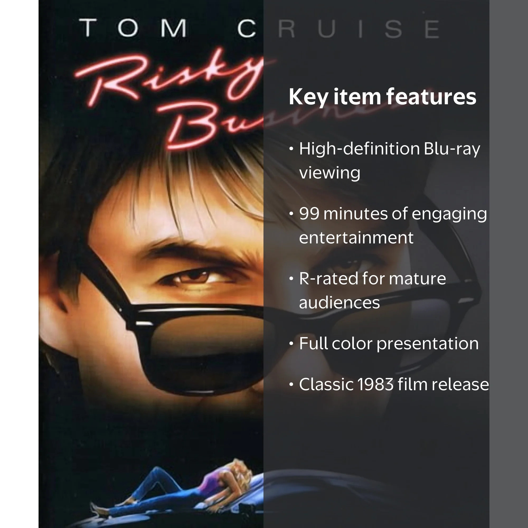 Warner Home Video Risky Business - Tom Cruise, Rebecca DeMornay