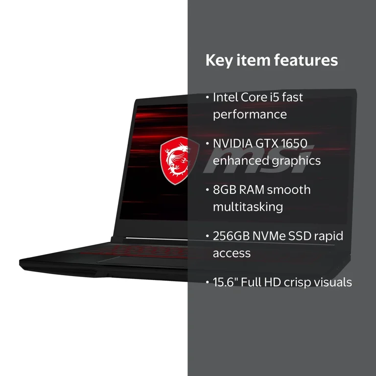 MSI GF63 10SCXR 222 Thin - Intel Core i5 10300H / 2.5 GHz