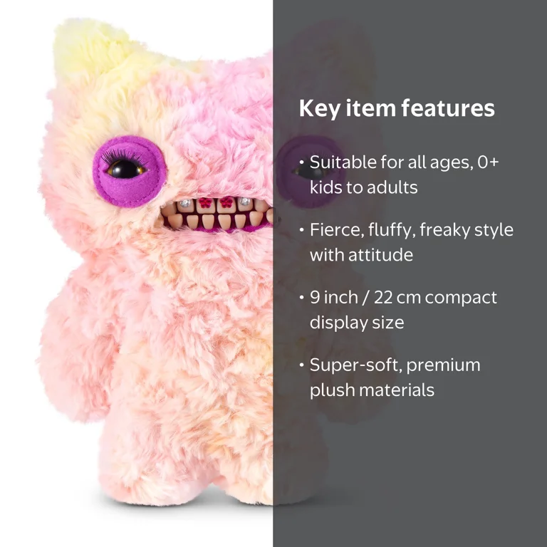 Fuggler Baddies Fuggs 9 Inch (Munch Munch) by ZURU - Ugly Monster
