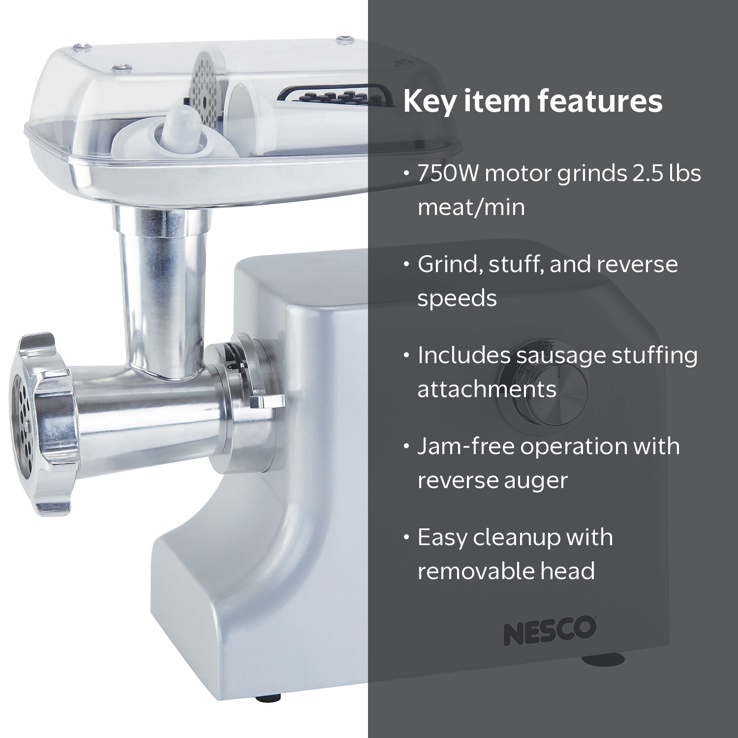 NESCO #8 Dual-Speed Food Grinder - Walmart.com