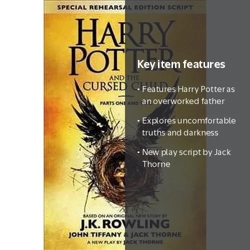Hardcover - Harry Potter and the Cursed Child, Parts One and Two