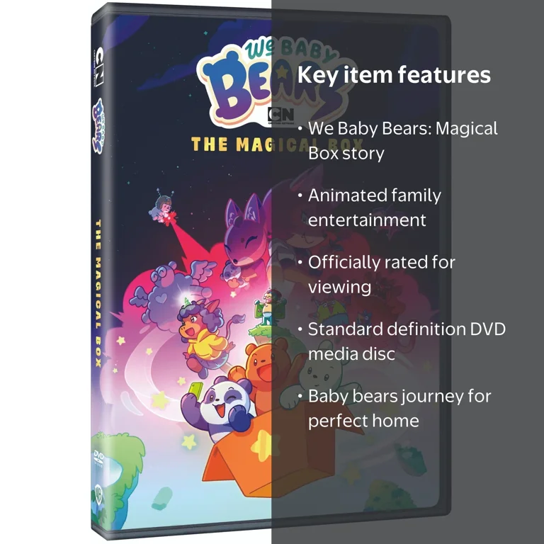 We Baby Bears: The Magical Box - B.E.A.R.S Edition (DVD) - Walmart.com