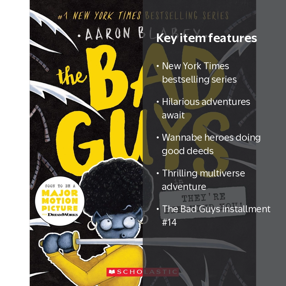 Aaron Blabey: The Bad Guys in Theyre Bee-Hind You! (Book 14