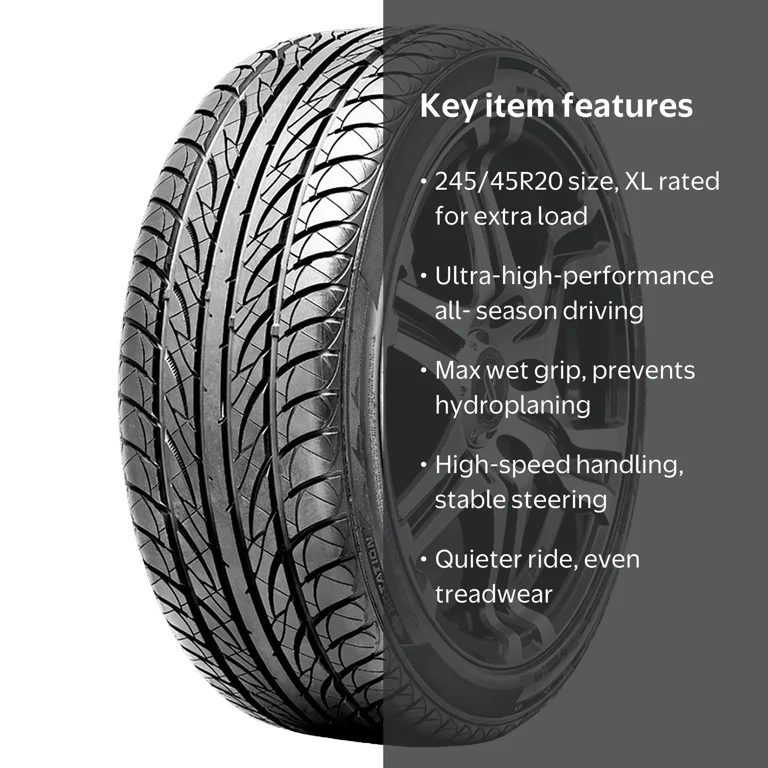 BlackHawk Street-H HU01 UHP 245/45R20 103W XL Passenger Tire