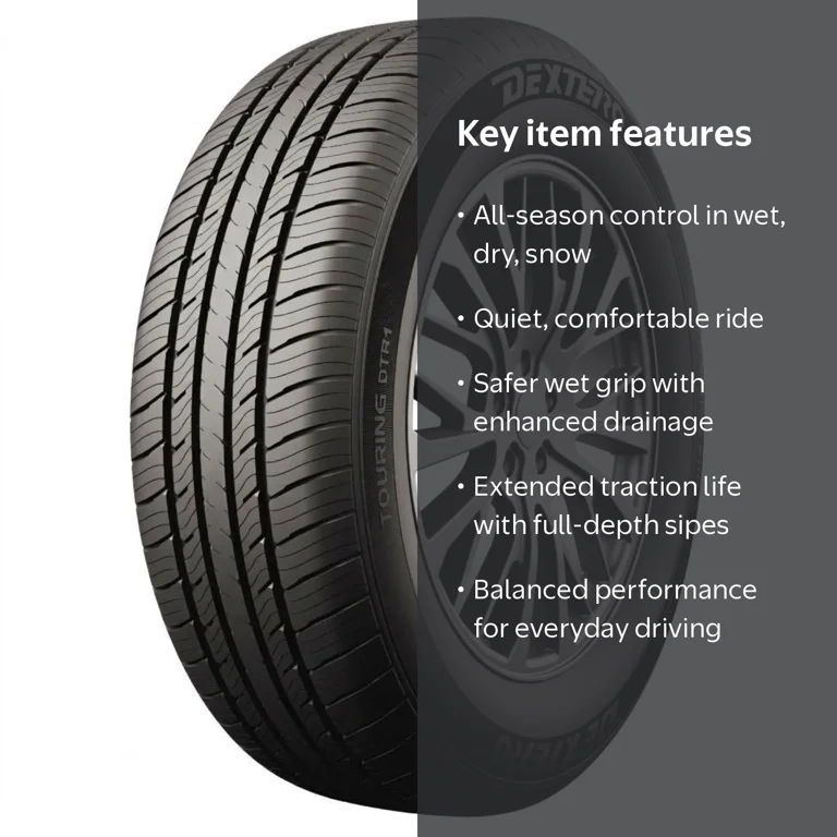 Dextero DTR1 Touring 225/60R18 100H Automotive All Season Tires