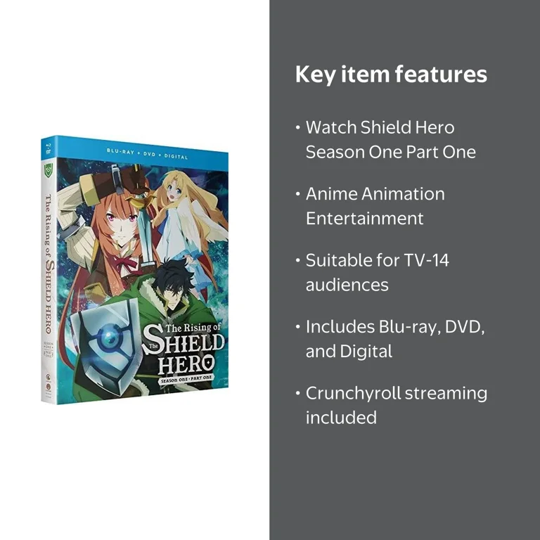 The Rising Of The Shield Hero: Season One - Part One (Blu-ray +