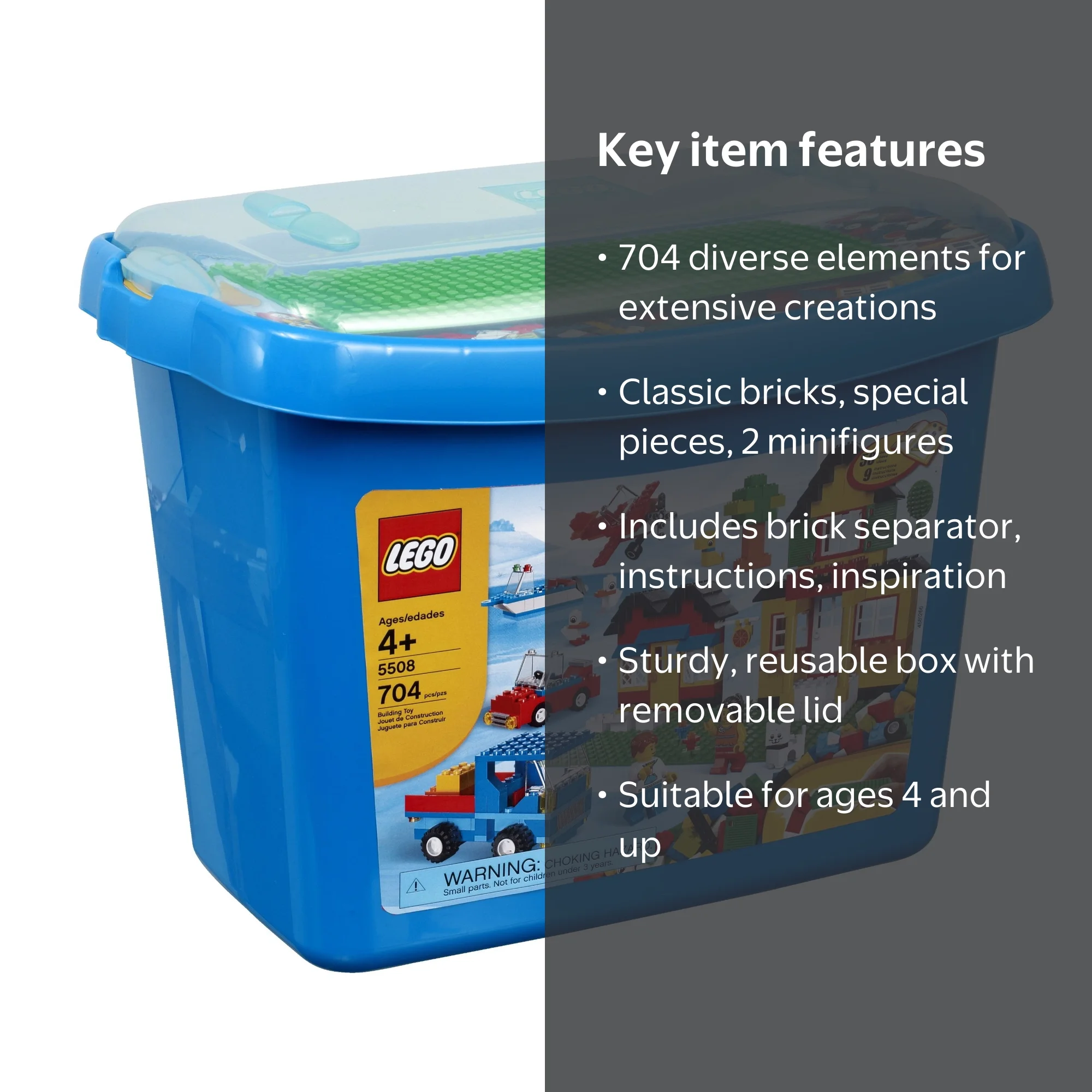 Lego Deluxe Brick Box - Walmart.com