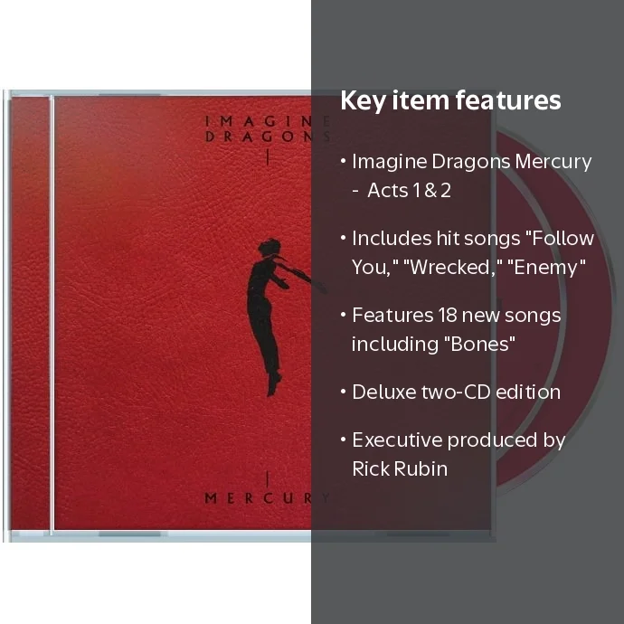 Imagine Dragons - Mercury - Acts 1 & 2 - Music & Performance - CD