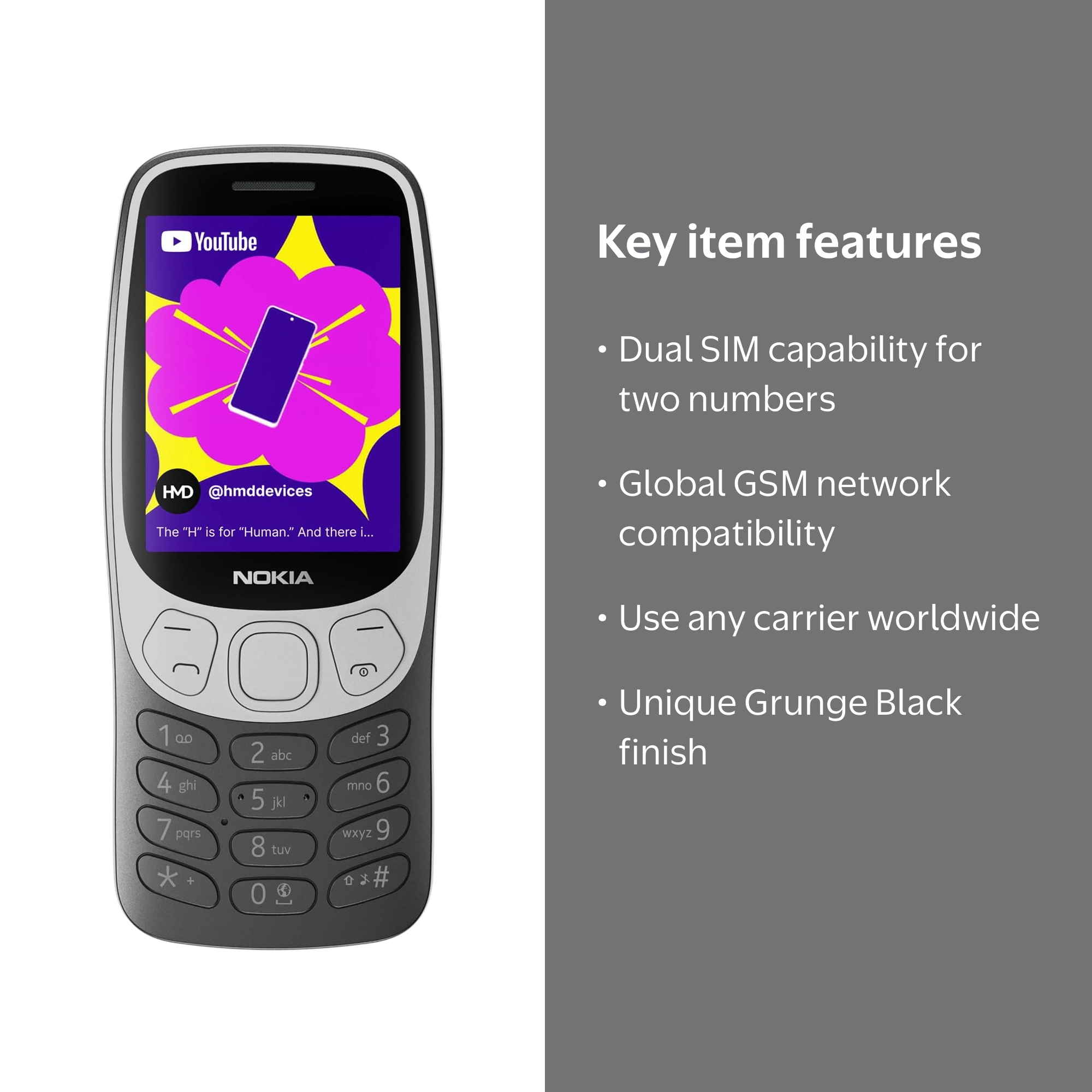Nokia 3210 | Dual SIM | GSM | Unlocked | International Version