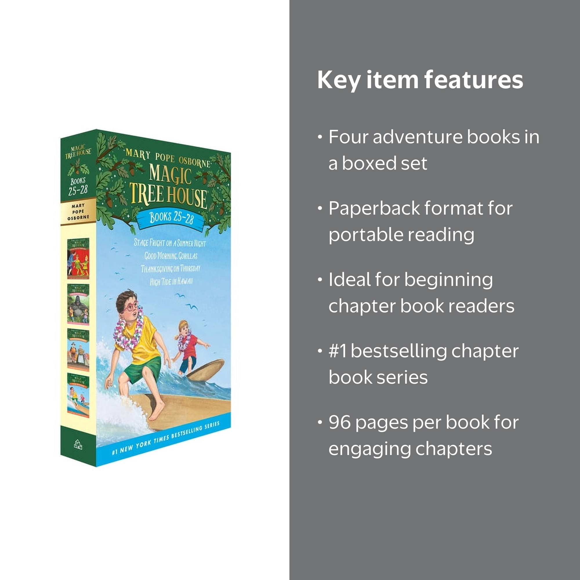 Magic Tree House Magic Tree House Books 25-28 Boxed Set