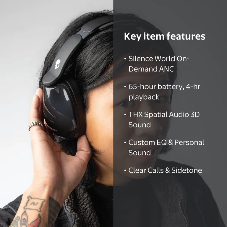 Skullcandy Hesh 540 ANC Wireless Headphones with Noise Canceling