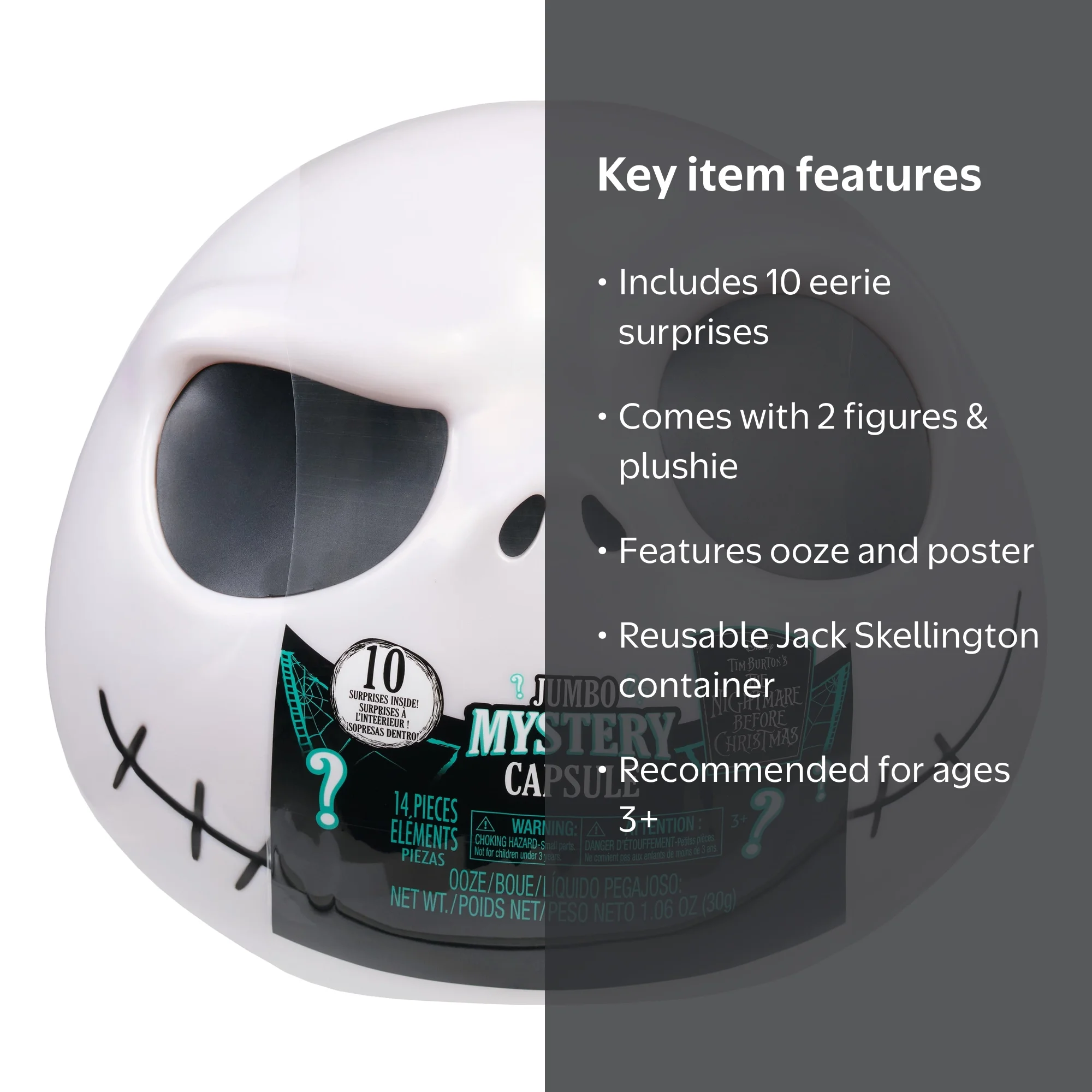 Disney Tim Burton's Nightmare Before Christmas Jumbo Mystery