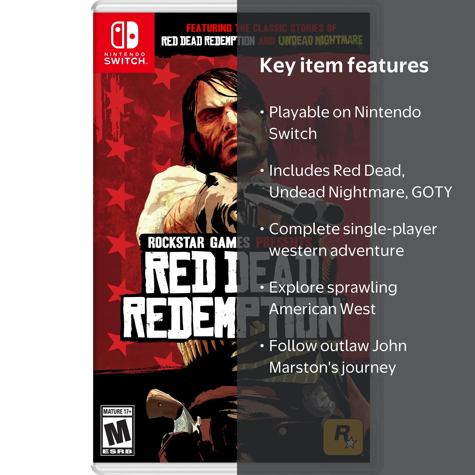 Red Dead Switch | Mobile games for gaming stores - Walmart