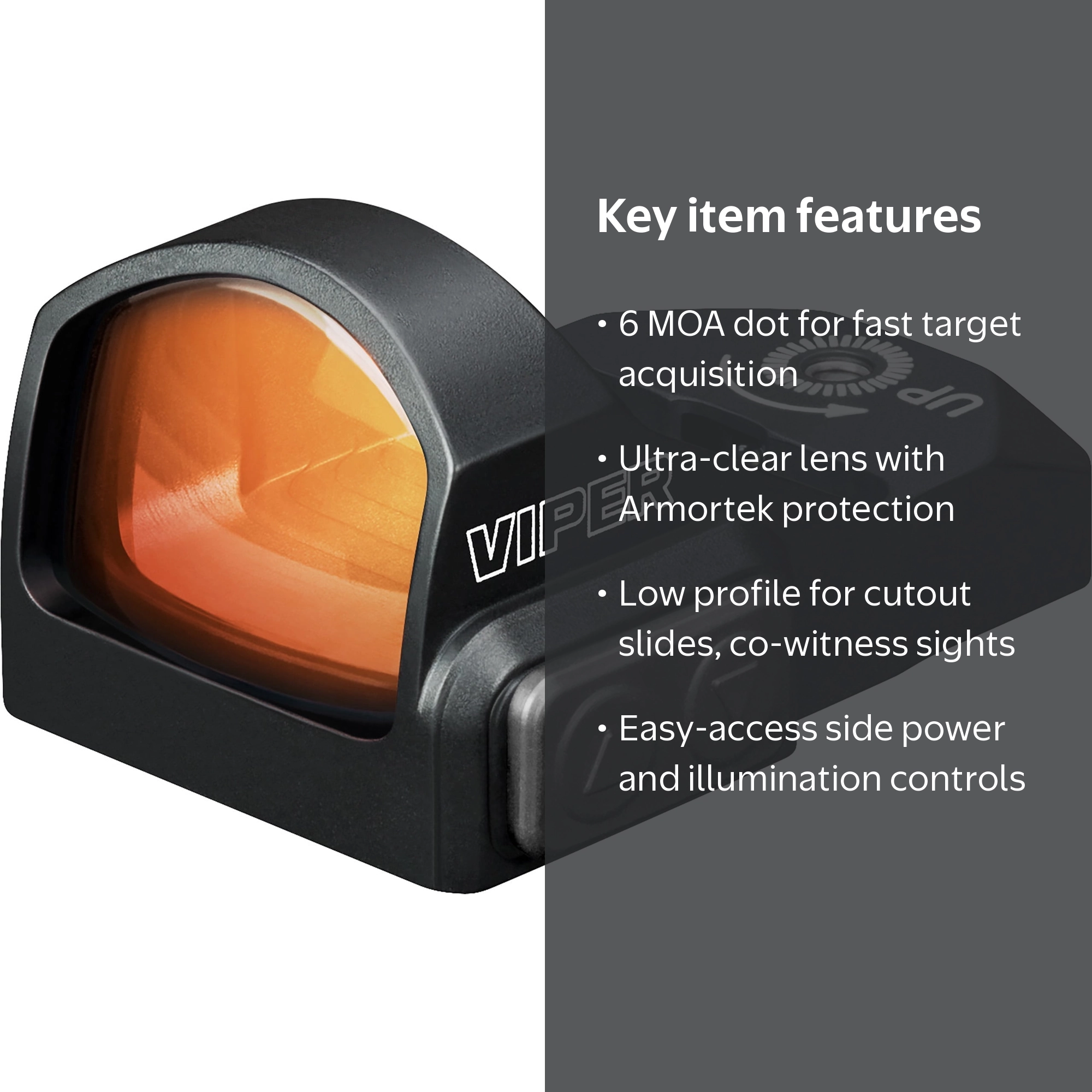 トイガン Vortex Viper 6MOA Red Dot Vortex, Red Dot Sight, 6 MOA Dot, Fully Multi-Coated Lens