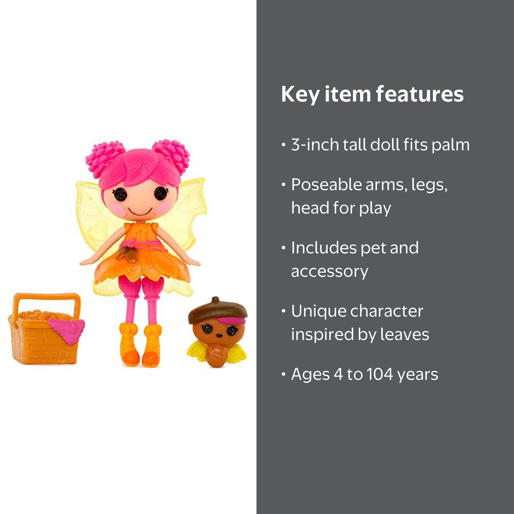 Mini Lalaloopsy Doll- Autumn Spice - Walmart.com