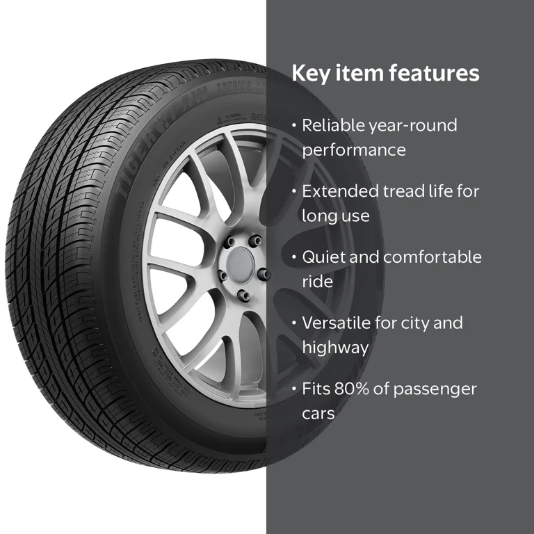 Uniroyal, Passenger Tire, 225/55R17 97H, All Season Touring A/S