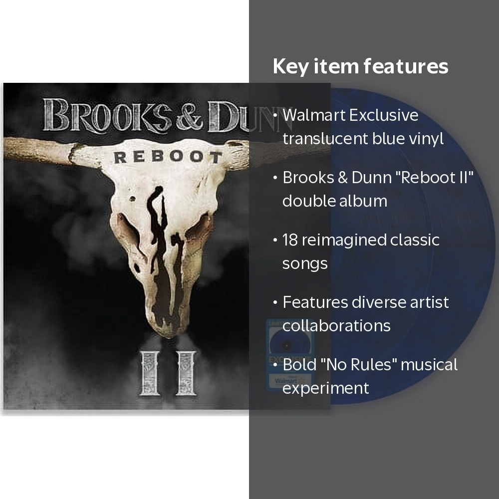 Brooks & Dunn - Reboot II (Walmart Exclusive) - Vinyl 2 LP