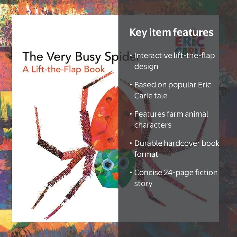 World of Eric Carle The Very Busy Spider: A Lift-The-Flap Book