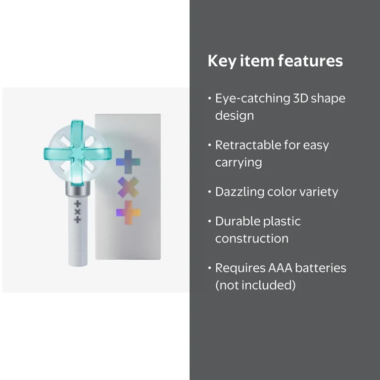 HABETI, TXT Lightstick Official Ver 2, Green, Concert Glow Sticks