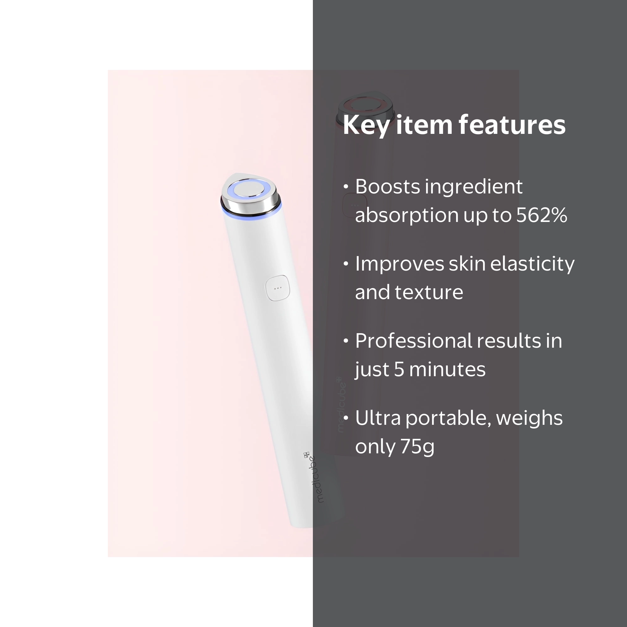 Medicube Age-R Booster Pro Mini Skin Toning Device with