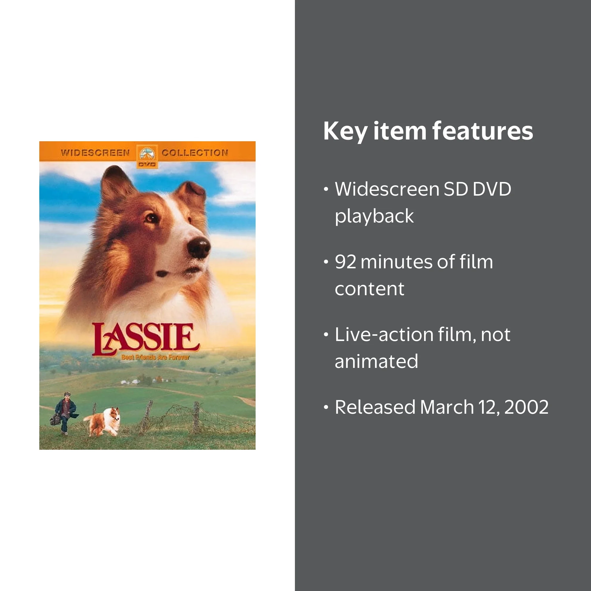 Lassie (DVD) Widescreen - Walmart.com