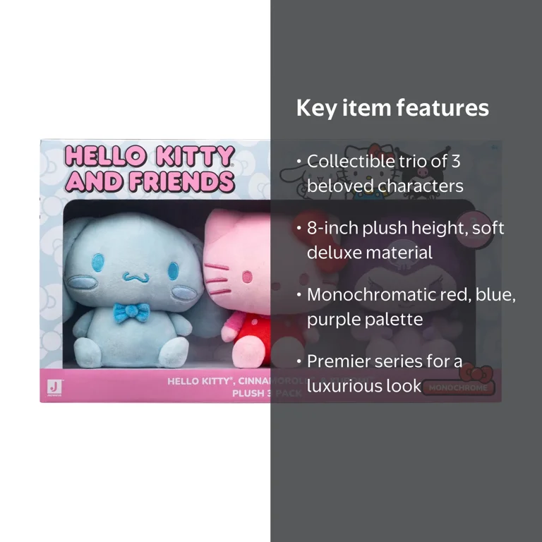 Hello Kitty® and Friends - 8 inch Hello Kitty®, Cinnamoroll
