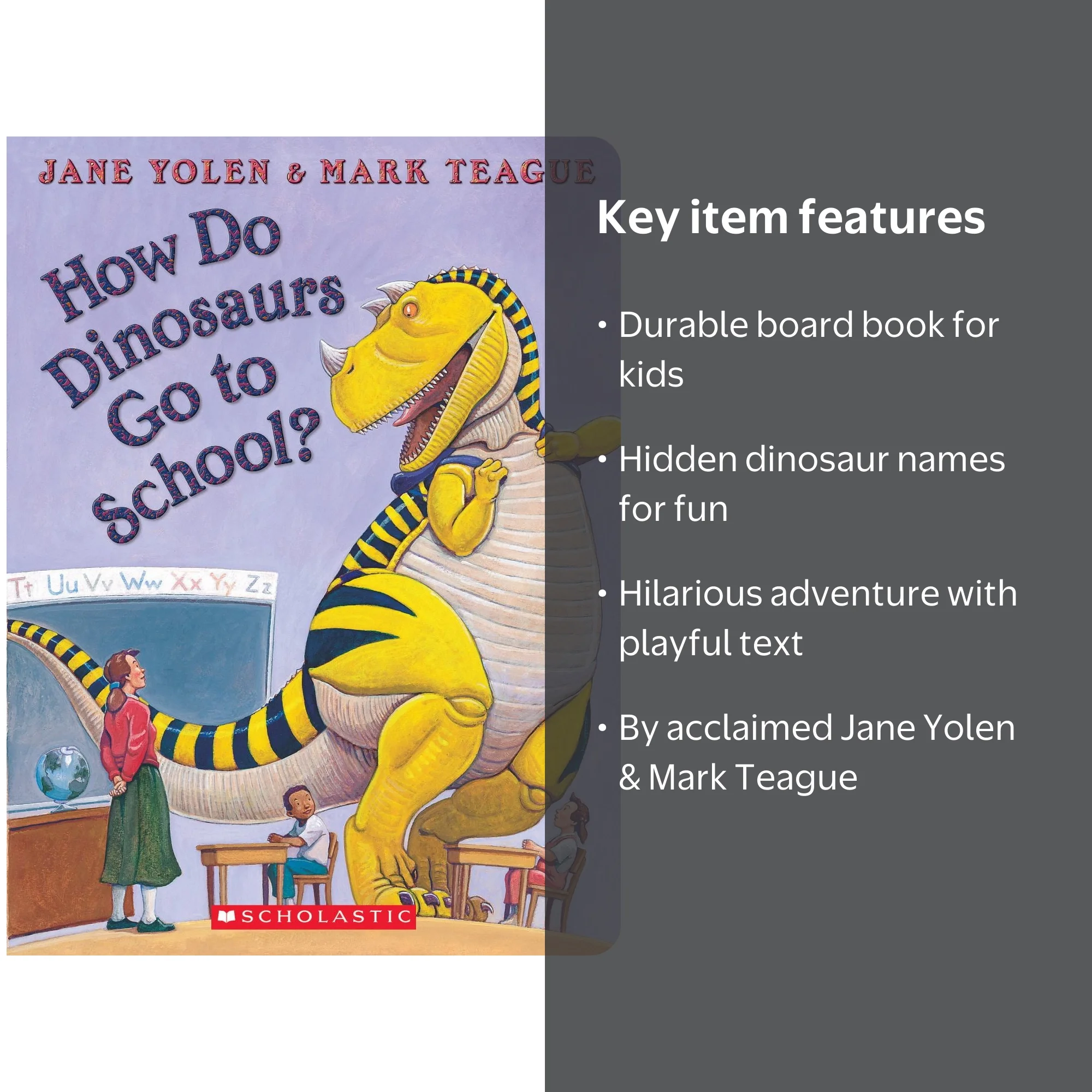 How Do Dinosaurs Go to School? (Board Book) - Walmart.com