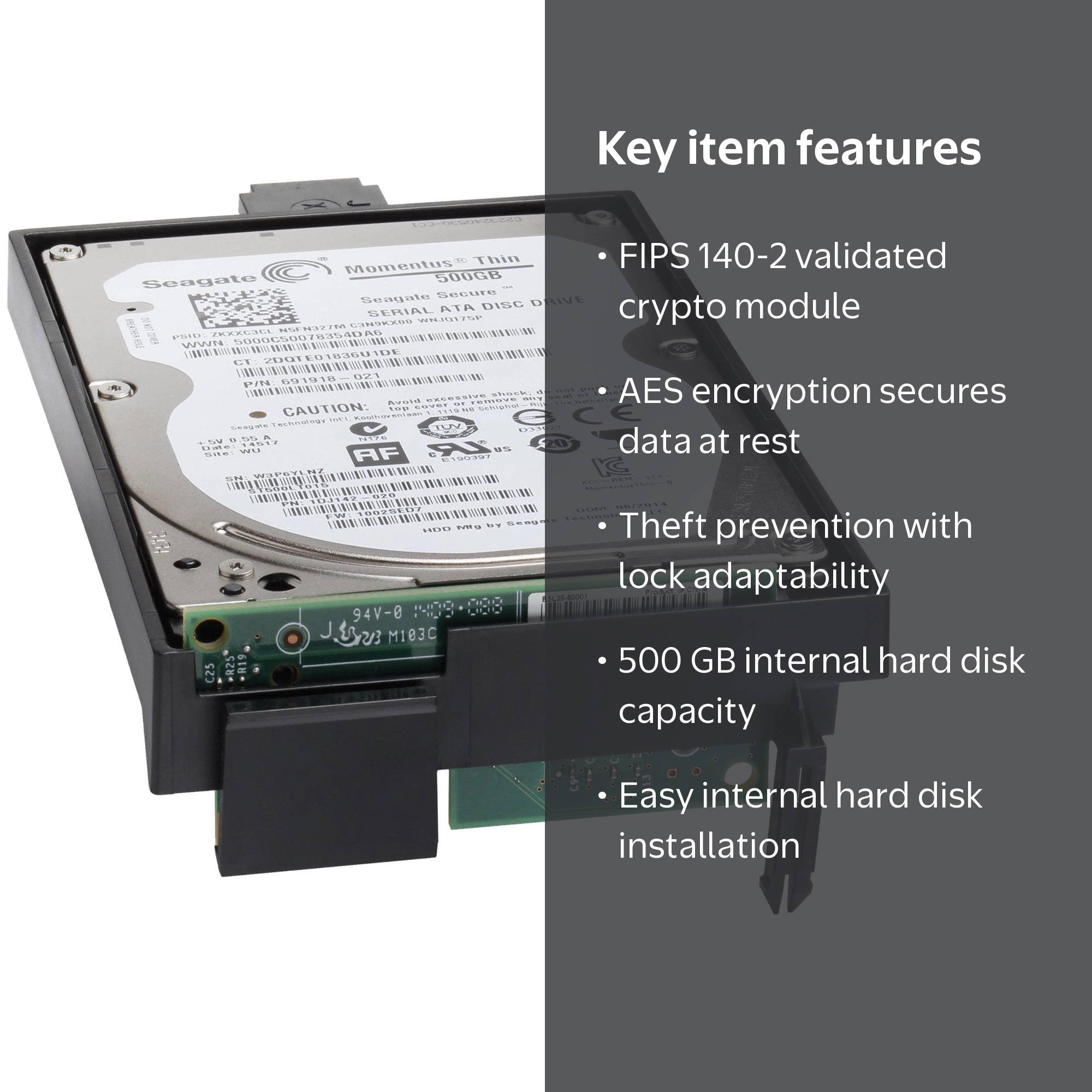 HP High-Performance Secure Hard Disk | HP OEM 500 GB Internal Hard