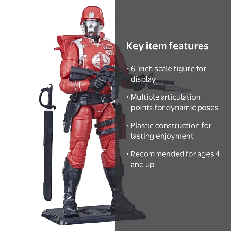 G.I. Joe Classified Series: Crimson Guard Action Figure Toy for