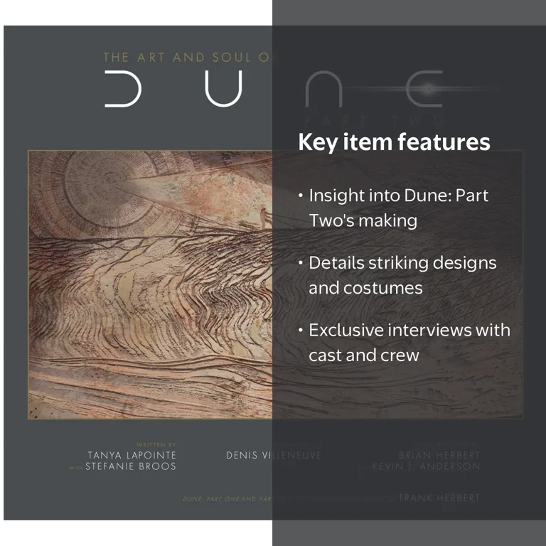 Tanya Lapointe, The Art and Soul of Dune: Part Two, Hardcover